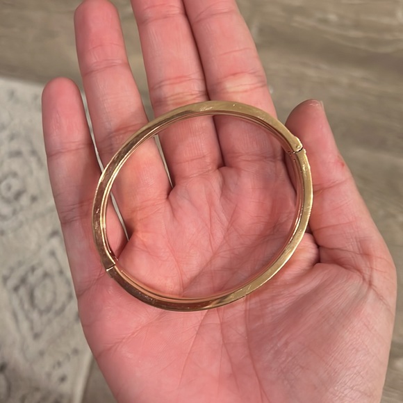 Michael Kors Gold Cuff with Crystals - Picture 2 of 4